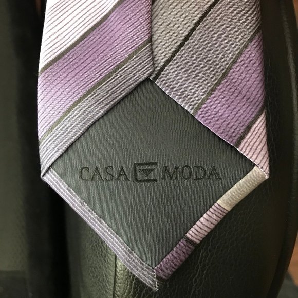 Casa Moda Men's tie 100 % Silk, like new - Picture 4 of 5